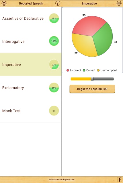 Grammar : Reported Speech Lite截图8