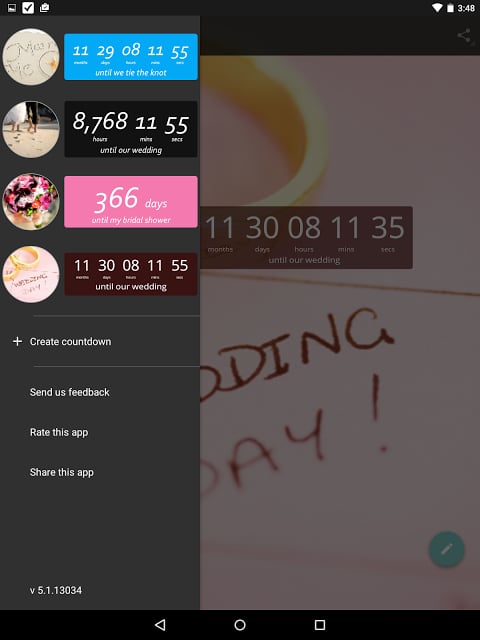 Wedding Countdown Widget截图6