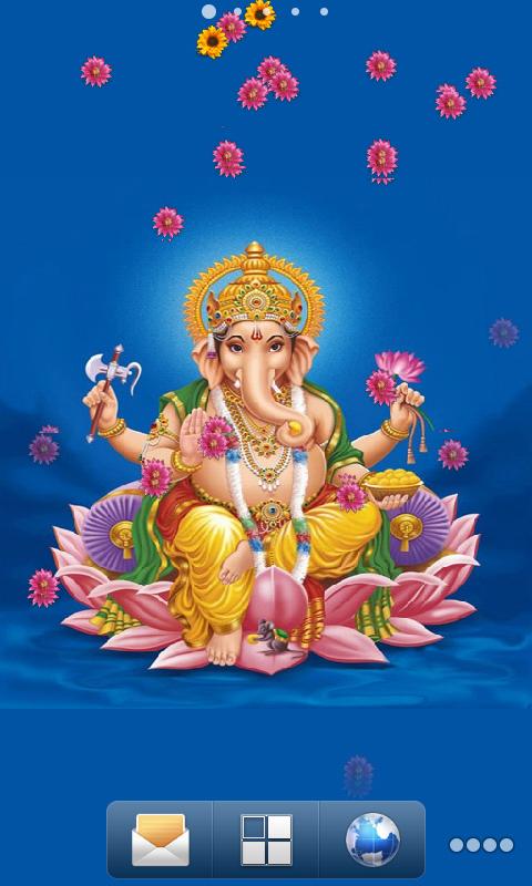 Ganesh Aradhana Live Wallpaper截图2