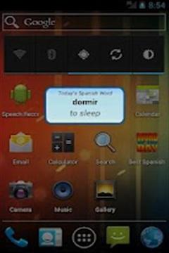 Best Spanish Word of the Day App and Widget截图