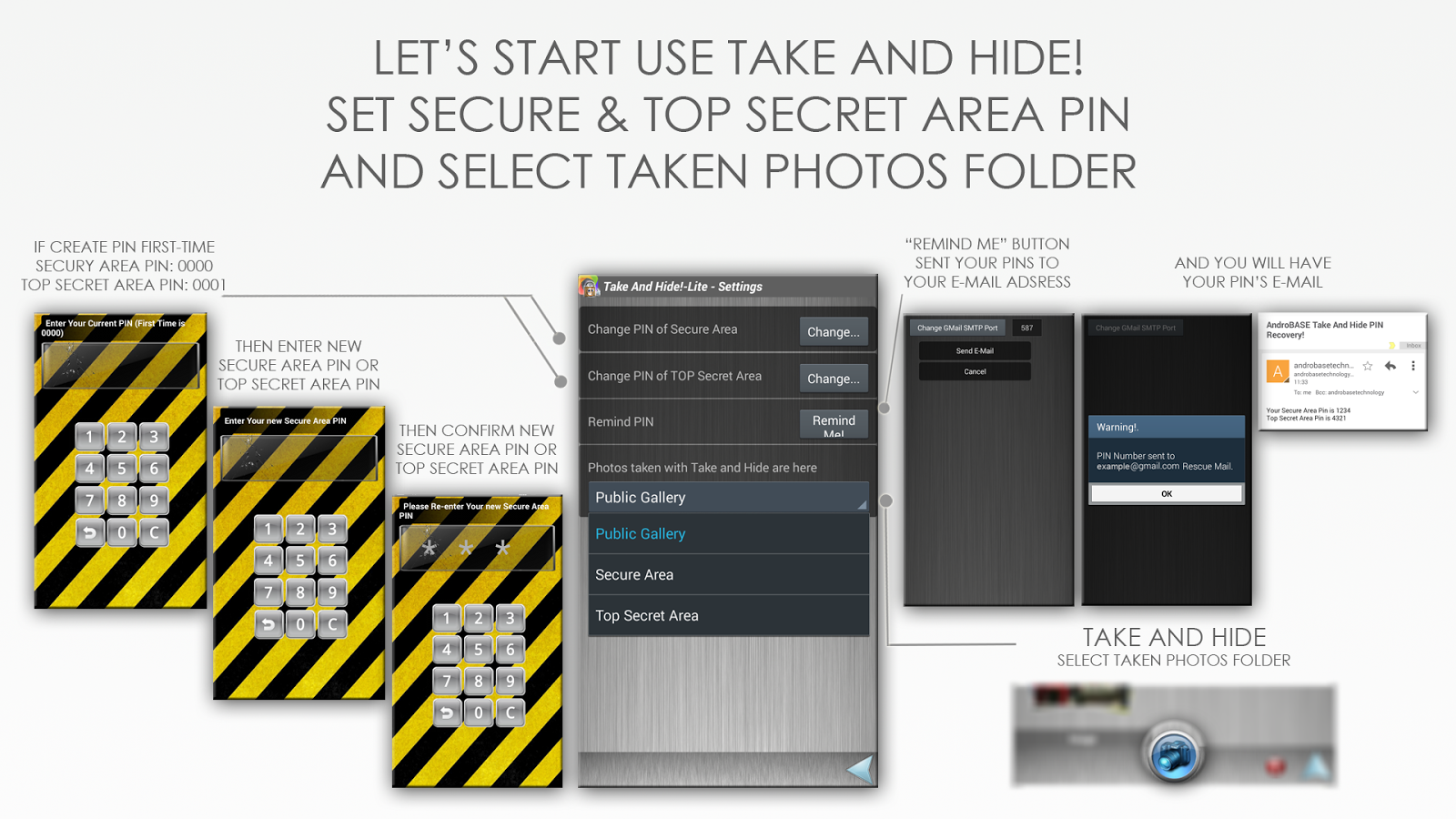 Photo Hider Safe Photo - LITE截图3