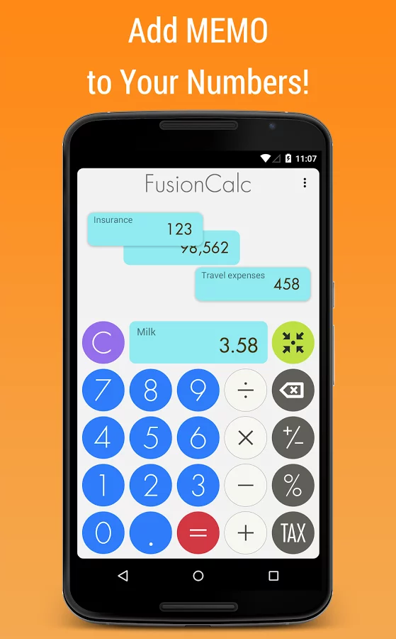 FusionCalc (備忘錄計算器)截图4