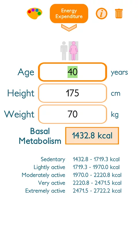 理想体重BMI计算器截图8