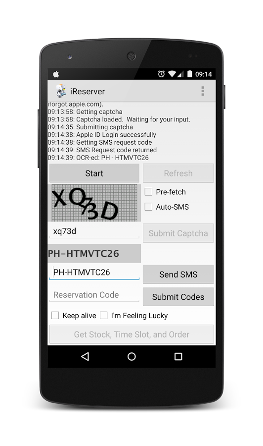 蘋果 iReserve 自動 Bot - iReserver截图2