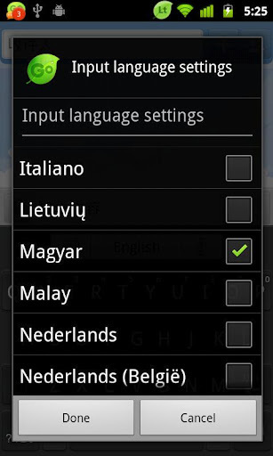 Hungarian for GO Keyboard截图5