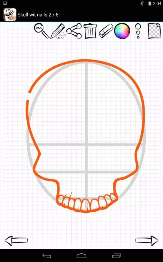 学画TATTO头骨截图6