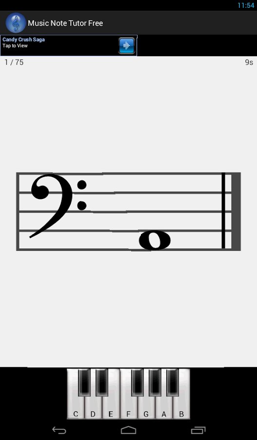 Music Note Tutor Free截图5