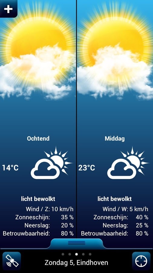 Weather for the Netherlands截图2