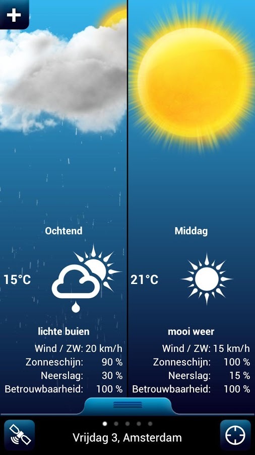 Weather for the Netherlands截图1