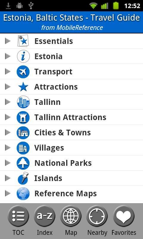 爱沙尼亚 - 指南和地图截图1