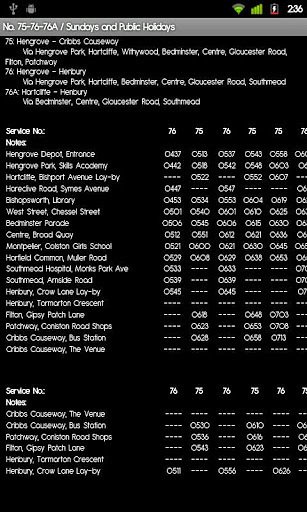 Bristol Bus Timetable Live截图4