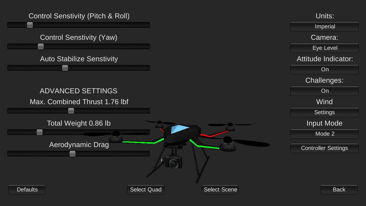 四旋翼飞行模拟 QuadcopterFX Simulator截图10