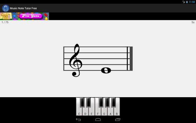 Music Note Tutor Free截图2