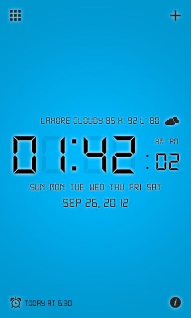 Droid Digital Alarm Clock截图7