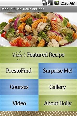 Mobile Rush-Hour Recipes截图4