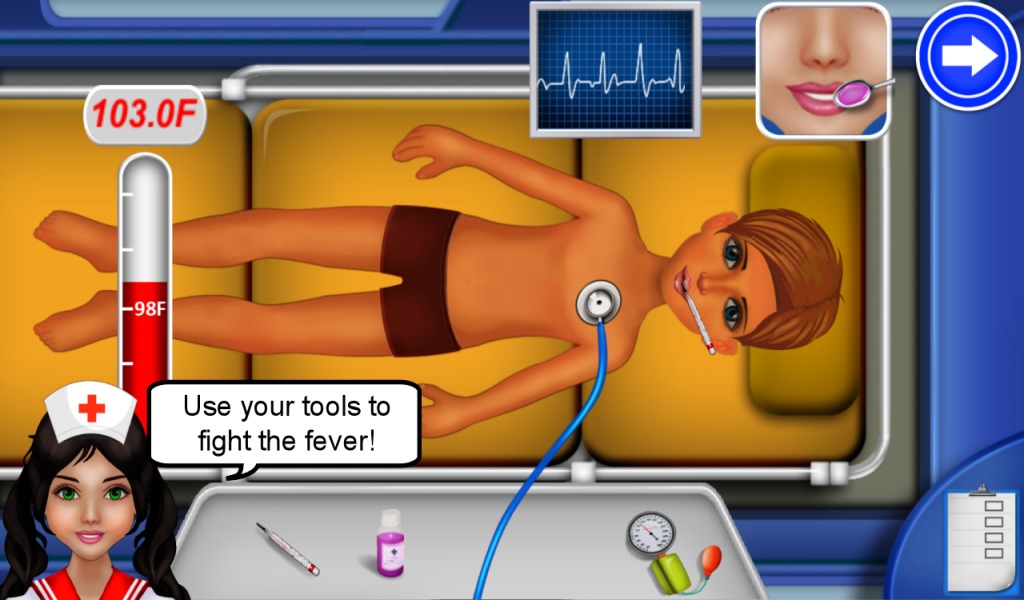 Rescue Doctor Game Kids FREE截图2