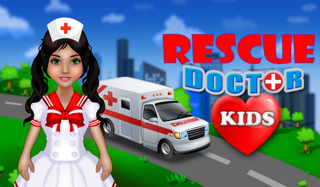 Rescue Doctor Game Kids FREE截图1