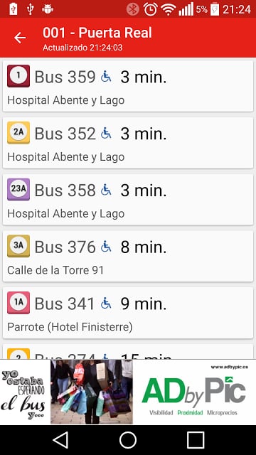 Bus Coruña (Free)截图7