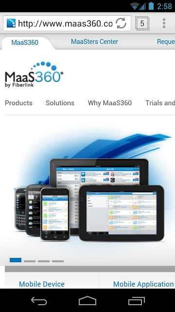 MaaS360安全浏览器截图5