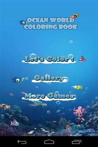 Coloring Ocean World截图5