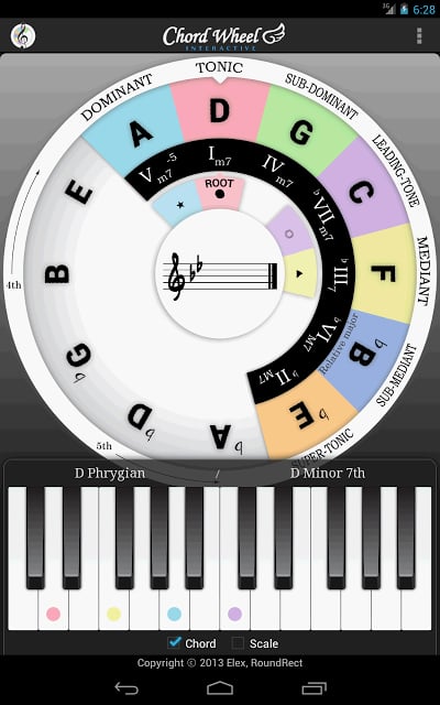 Chord Wheel: Circle of 5ths LE截图7