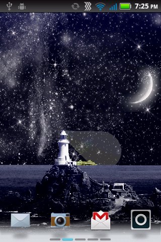 Magical NightSky LWP Free截图3