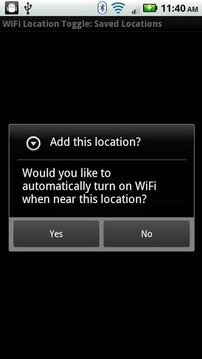 WiFi Location Toggle截图