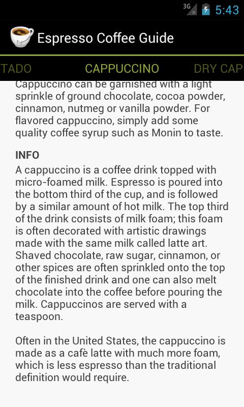 Espresso Coffee Guide截图4