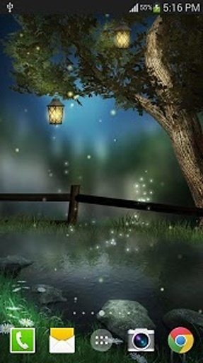 Fireflies Live Wallpaper截图1