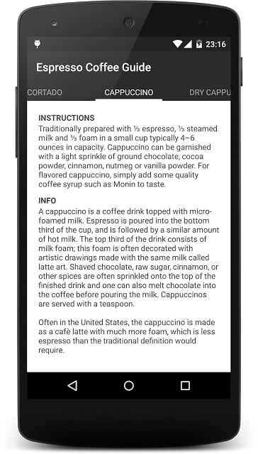 Espresso Coffee Guide截图3