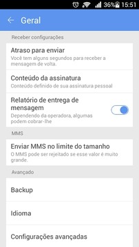 GO SMS Pro Portuguese-BR lang截图