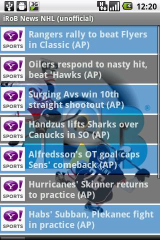 iRoB News NHL (unofficial)截图2