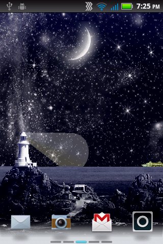 Magical NightSky LWP Free截图1