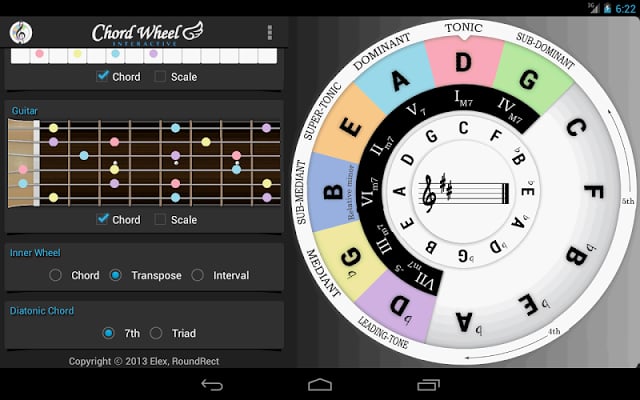 Chord Wheel: Circle of 5ths LE截图10