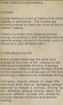 The Power of Crystal Healing截图