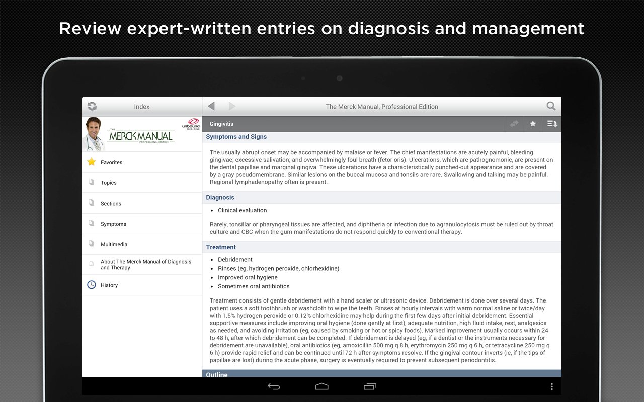 Institutional Merck Manual截图10