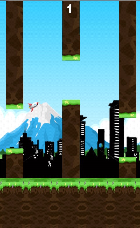 Flappy Missile- Addictive Game截图1