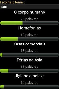 Palavras Cruzadas Lite截图