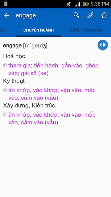 Tu Dien Anh Viet-Từ Điển TFLAT截图1