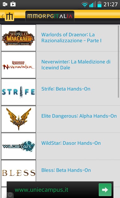 Mmorpg Italia News截图4