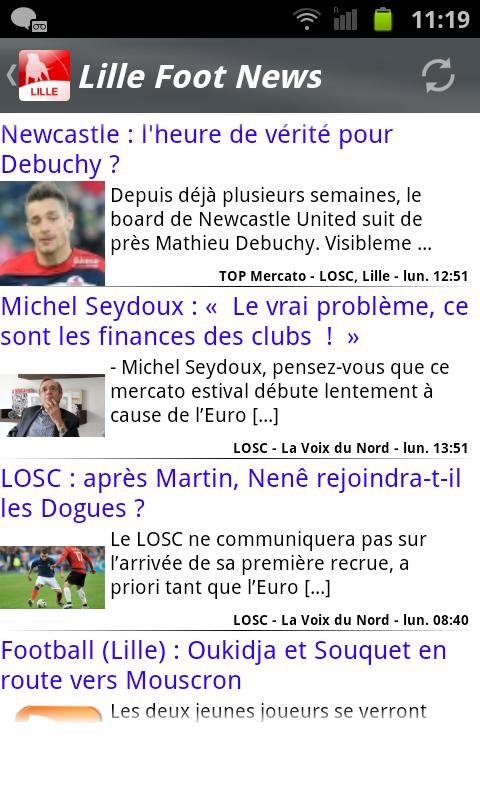 Lille Foot News截图3