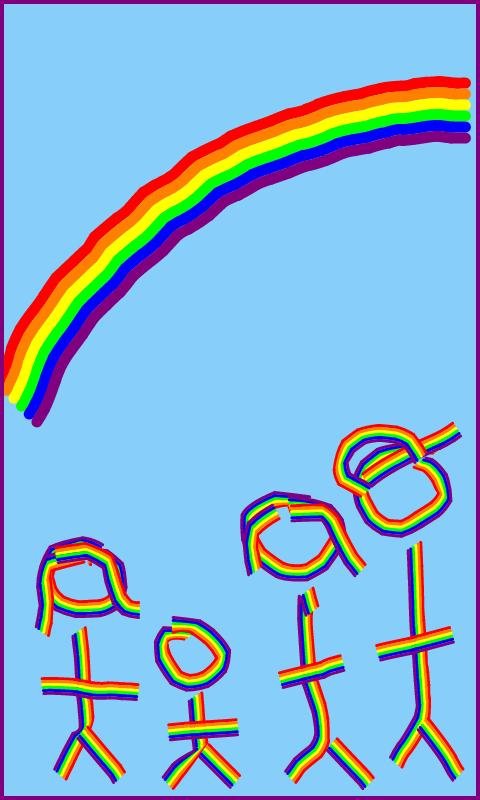 Rainbow Draw Free截图1