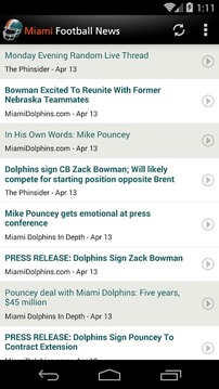 Dolphins News截图