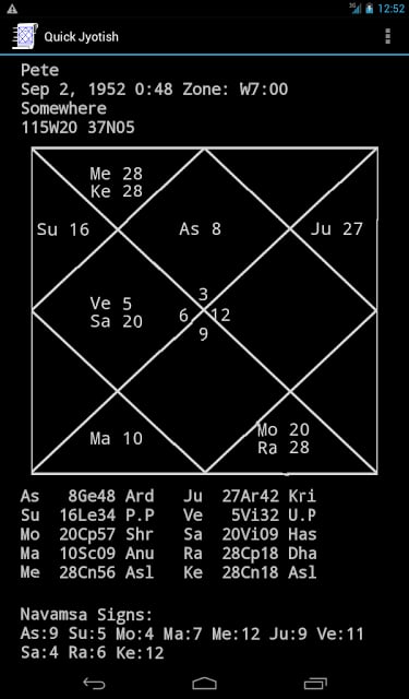 快速Jyotish截图10