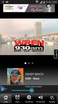 WBEN新闻广播 WBEN NewsRadio 930 AM/107.7 FM截图