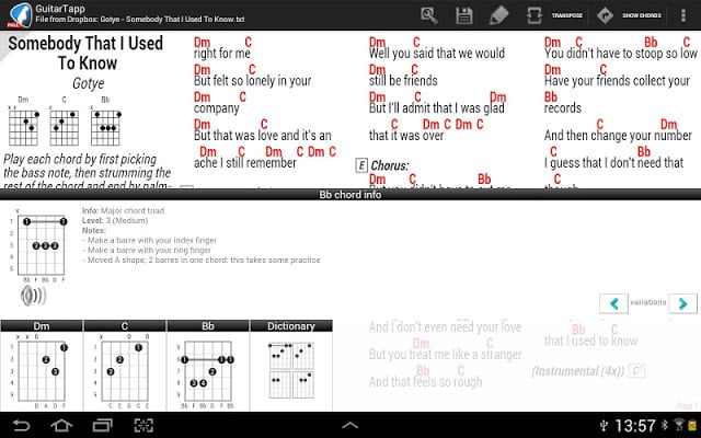 GuitarTapp - Tabs &amp; Chords截图9