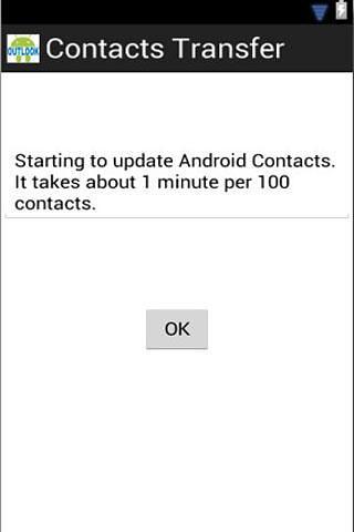 Contacts Transfer Trial截图1