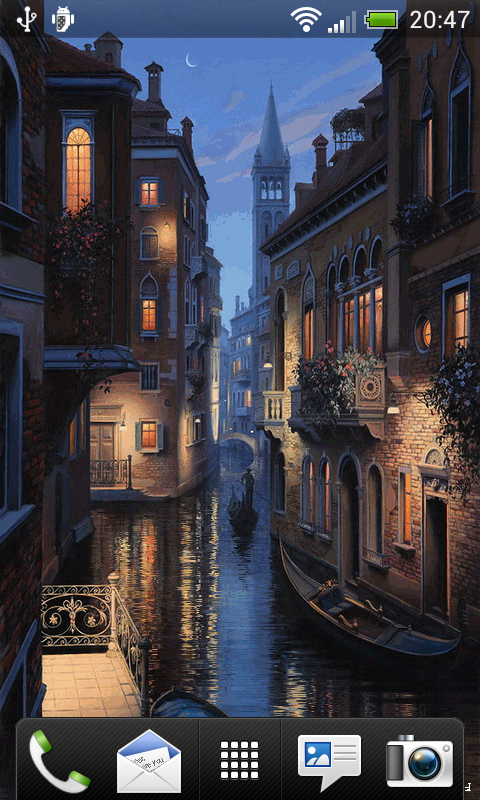 Romantic Venice Live Wallpaper截图1