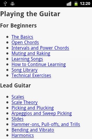 Guitar EBook截图3