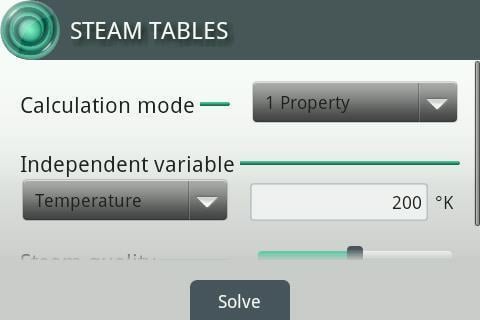 Steam Tables   蒸汽表截图6